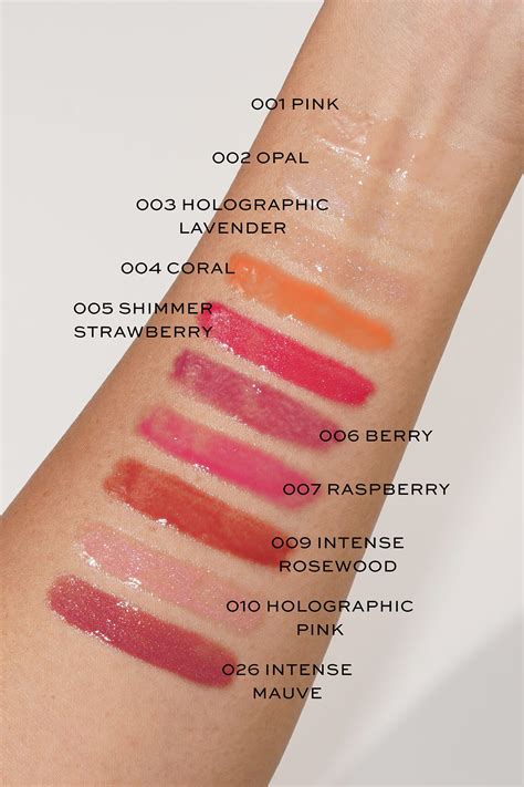 dior addict lip balm 001|dior lip gloss color chart.